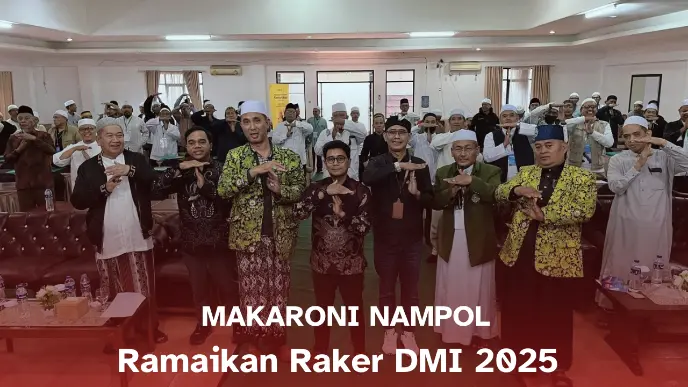 Makaroni Nampol Ramaikan Raker DMI 2025